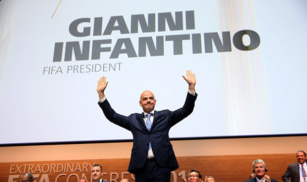 Gianni Infantino, Infantino, FIFA, Chủ tịch FIFA, sep blatter, platini