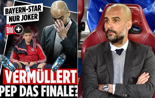 Pep, Pep Guardiola, Muller, Bayern thua, chỉ trích