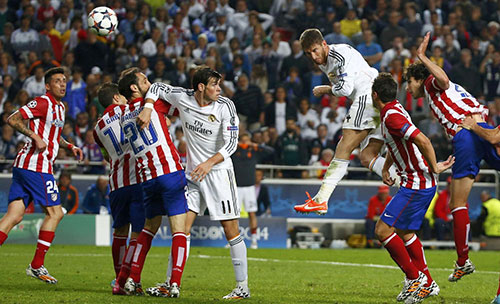Real Madrid, Atletico, Champions League, chung kết, Ronaldo