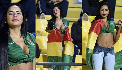 Copa America 2016, Mỹ, sexy, Nissu Cauti, Maite Flores