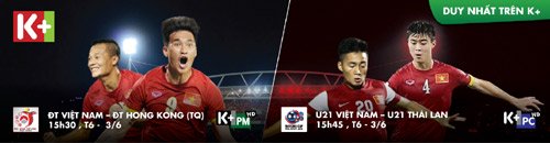 Tháng 6: Hai trận ‘thử lửa’ U21, Tuyển Việt Nam